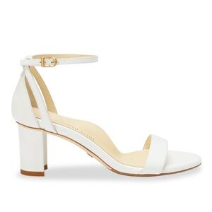 Sarah Flint Perfect Block Sandal White 60mm Heels Size IT 36/ US size 6